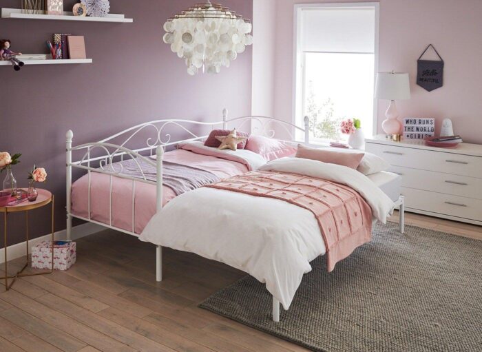 Kylie Metal Day Bed with Pull Out - Image 2