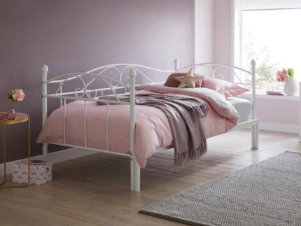 Kylie Metal Day Bed with Pull Out