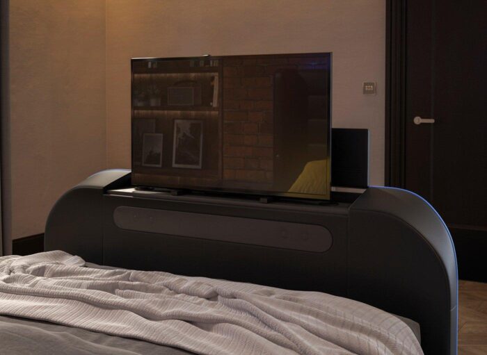 Drift Gaming Ottoman LG TV Bed Frame - Image 2