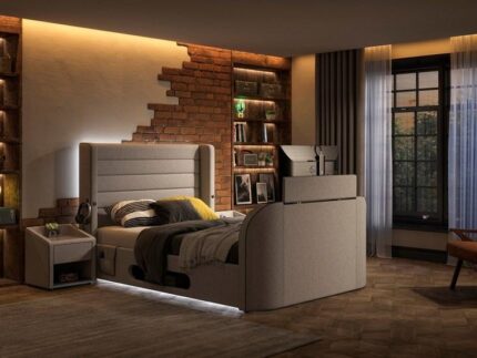 Drift Gaming Ottoman LG TV Bed Frame
