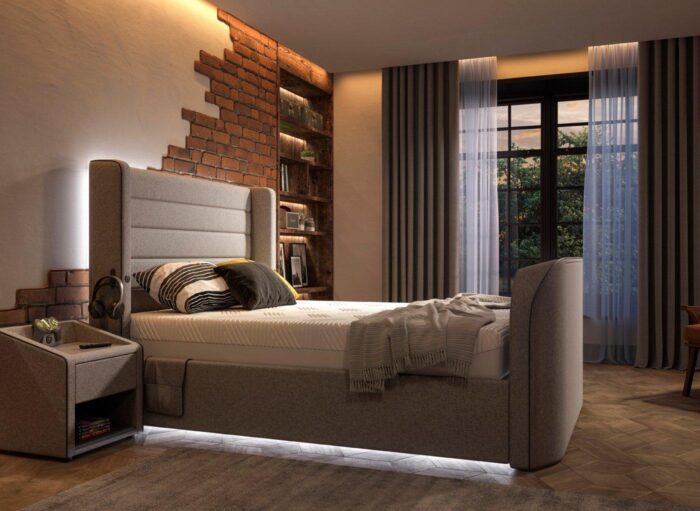 Drift Gaming Sleepmotion Adjustable LG TV Bed Frame - Image 15