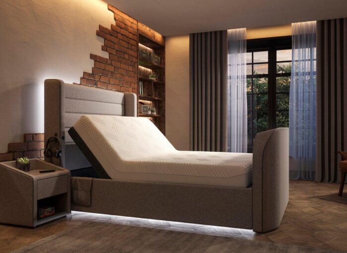 Drift Gaming Sleepmotion Adjustable LG TV Bed Frame - Image 14