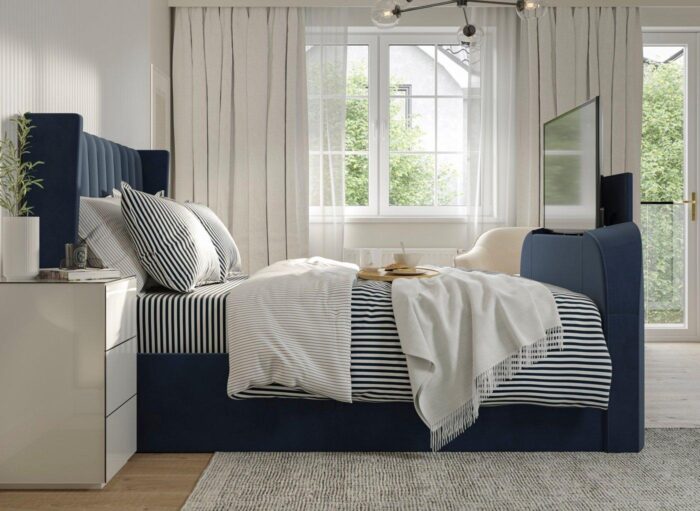 Foley Upholstered LG TV Bed Frame - Image 7