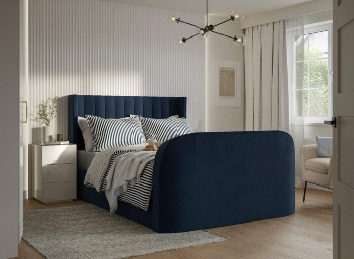 Foley Upholstered LG TV Bed Frame