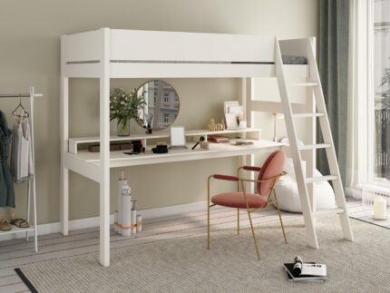 Anderson Kids Wooden XL High Sleeper with Desk