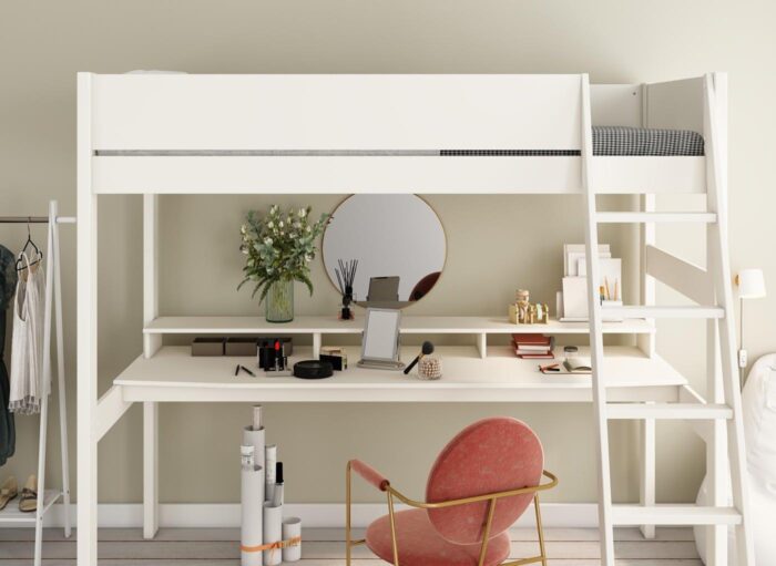 Anderson Kids Wooden XL High Sleeper with Desk - Image 4
