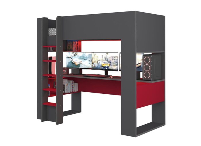 Marshall Kids Wooden Gaming High Sleeper - Image 2