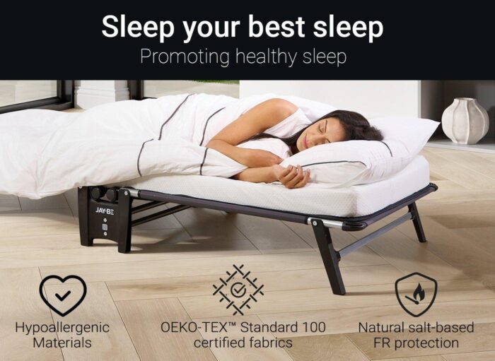 Jay-Be Acer Folding Bed with e-Fibre Mattress - Image 4