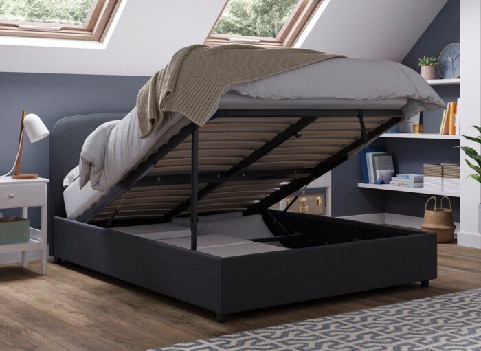 johnson Upholstered Ottoman Bed Frame - Image 2