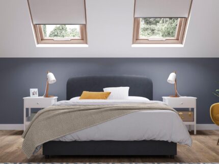 johnson Upholstered Ottoman Bed Frame
