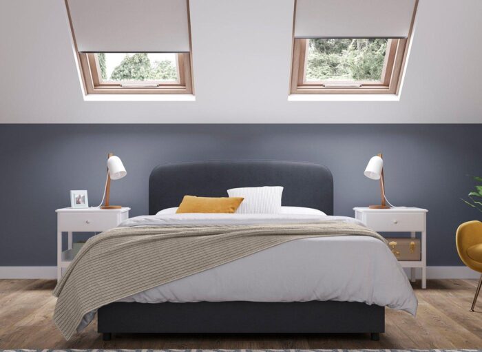 johnson Upholstered Ottoman Bed Frame