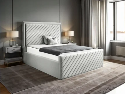 The Rome Bliss Bed | Optional Ottoman Storage Bed | The Bed Store