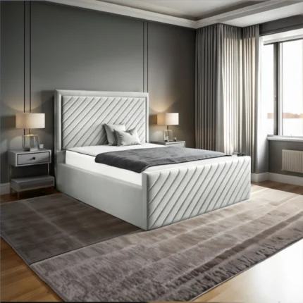 The Rome Bliss Bed | Optional Ottoman Storage Bed | The Bed Store