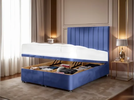 Vienna Night Bed | Optional Ottoman Storage Bed | The Bed Store