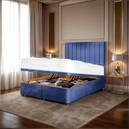 Vienna Night Bed | Optional Ottoman Storage Bed | The Bed Store