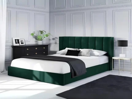 Francis Wingback Bed | Optional Ottoman Storage Bed | The Bed Store