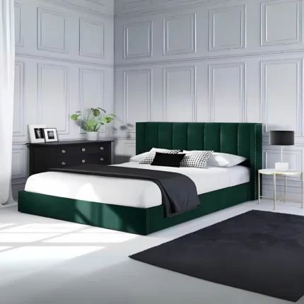 Francis Wingback Bed | Optional Ottoman Storage Bed | The Bed Store