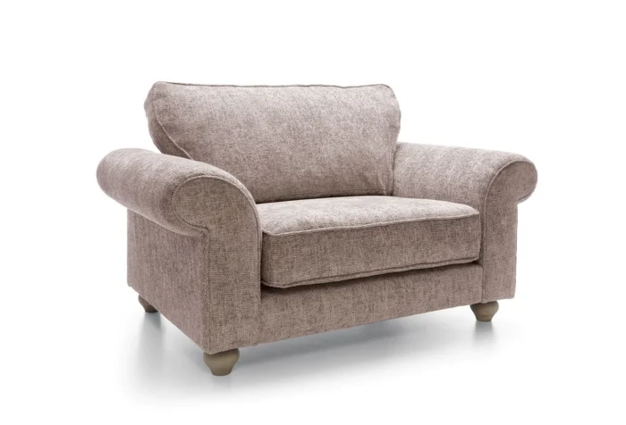 Ingrid Love Seat | Woodrose - Image 6