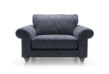 Ingrid Love Seat | Dark Blue