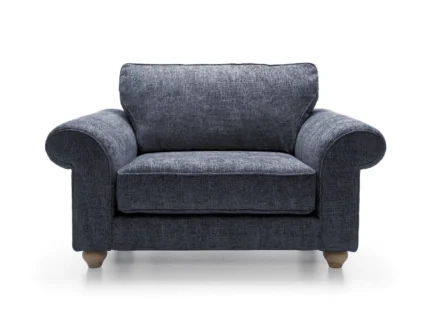 Ingrid Love Seat | Dark Blue