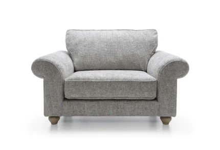 Ingrid Love Seat | Ash Grey