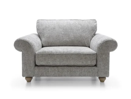 Ingrid Love Seat | Ash Grey