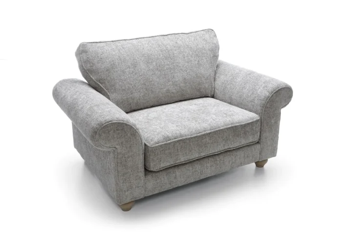 Ingrid Love Seat | Ash Grey - Image 2