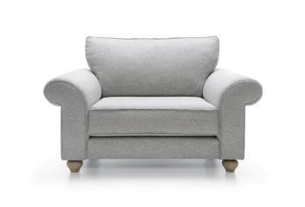 Ingrid Love Seat | Light Grey