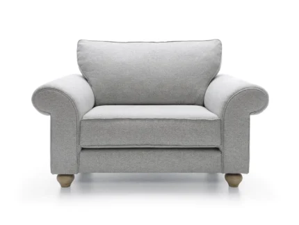 Ingrid Love Seat | Light Grey