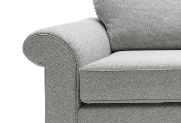 Ingrid 3 Seater Sofa | Ash Grey - Image 4