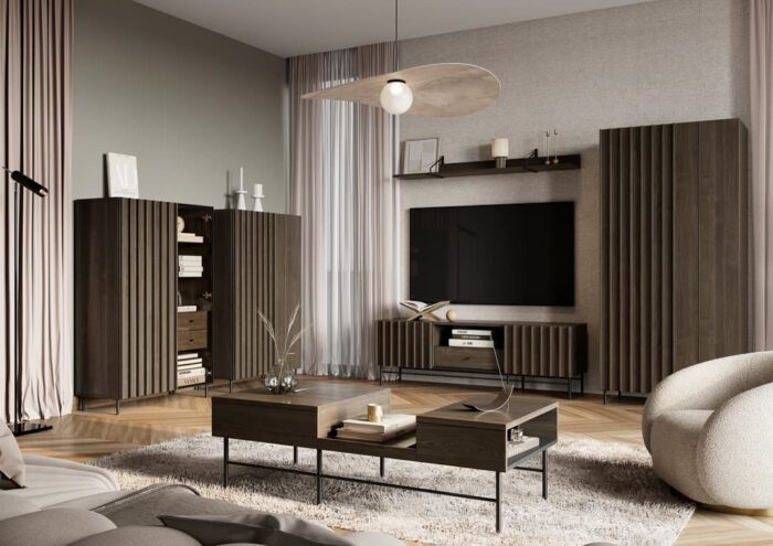 Piemonte PE-08 Coffee Table 134cm - Portland Ash 134cm