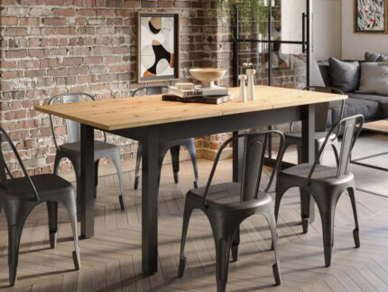 Quant QA-10 Extending Dining Table - Oak Artisan 146cm Yes