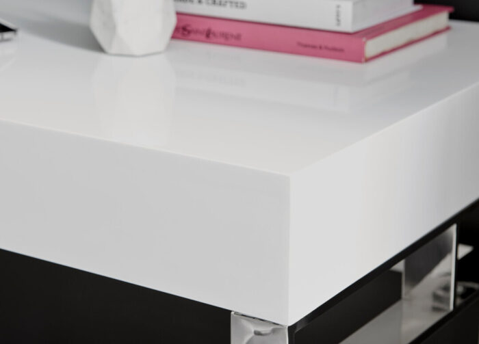 Cambridge Grey Velvet & Chrome Dressing Table and Stool Set - Image 4