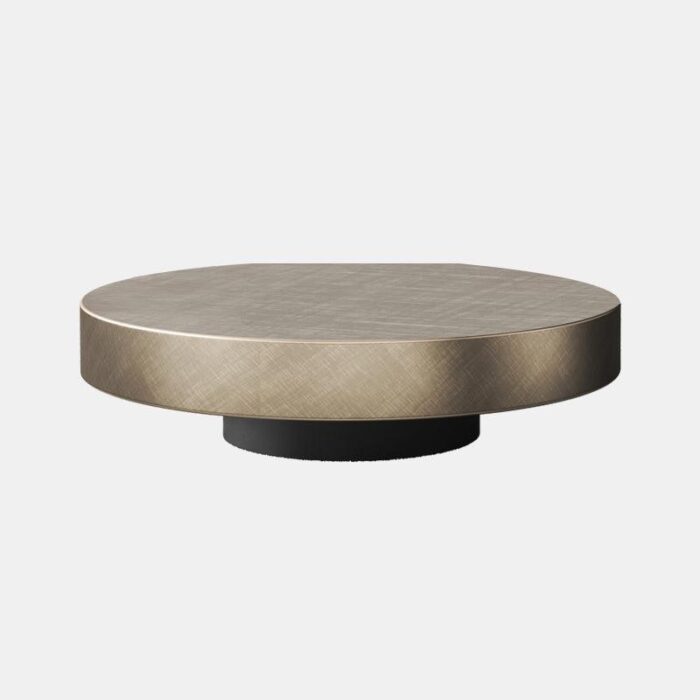 Rackhams Gold Nesting Coffee Table, Gold - 90cm / 55cm - Image 2