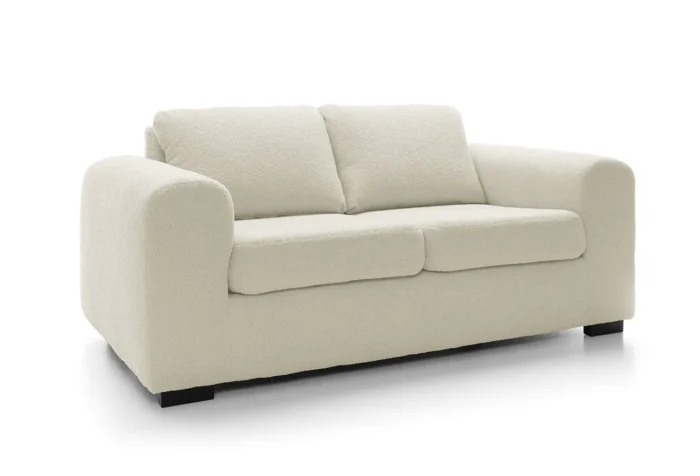 Boston Boucle 2 Seater Sofa | Cream - Image 8