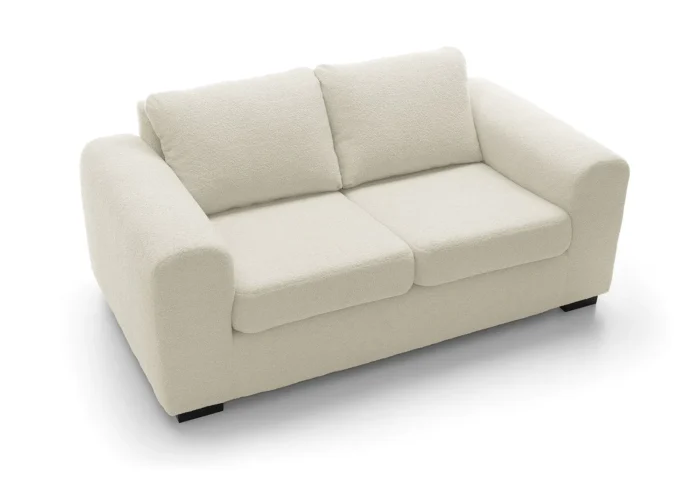 Boston Boucle 2 Seater Sofa | Cream - Image 6