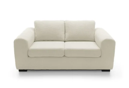 Boston Boucle 2 Seater Sofa | Cream