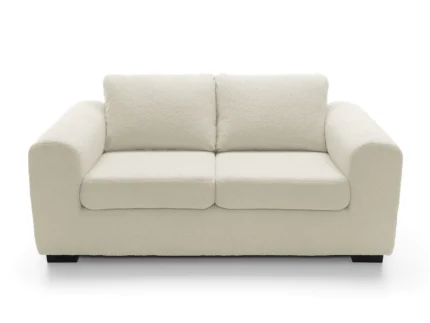 Boston Boucle 2 Seater Sofa | Cream