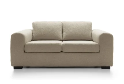 Boston Boucle 2 Seater Sofa | Brown