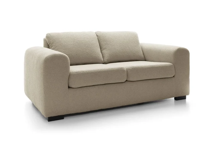 Boston Boucle 2 Seater Sofa | Brown - Image 8