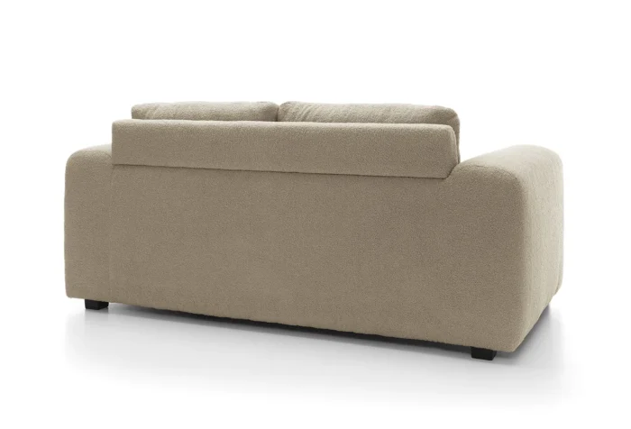 Boston Boucle 2 Seater Sofa | Brown - Image 7