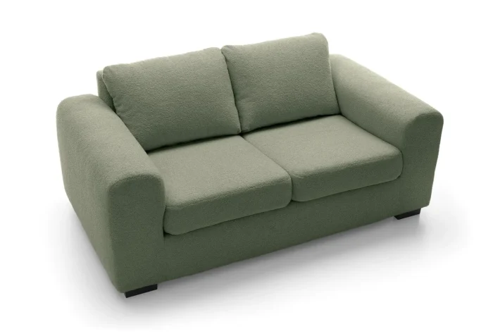 Boston Boucle 2 Seater Sofa | Forest Green - Image 6