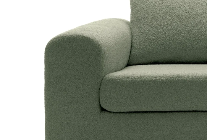 Boston Boucle 3 Seater Sofa - Image 4