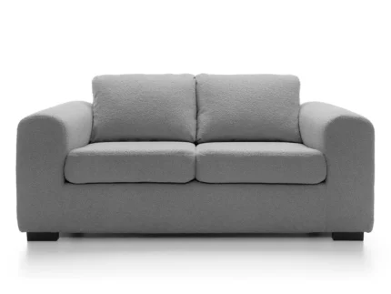 Boston Boucle 2 Seater Sofa | Dark Grey