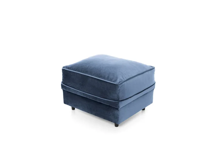 Chicago Footstool | Dark Blue - Image 3