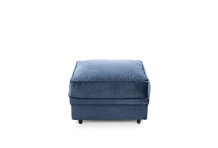 Chicago Footstool | Dark Blue