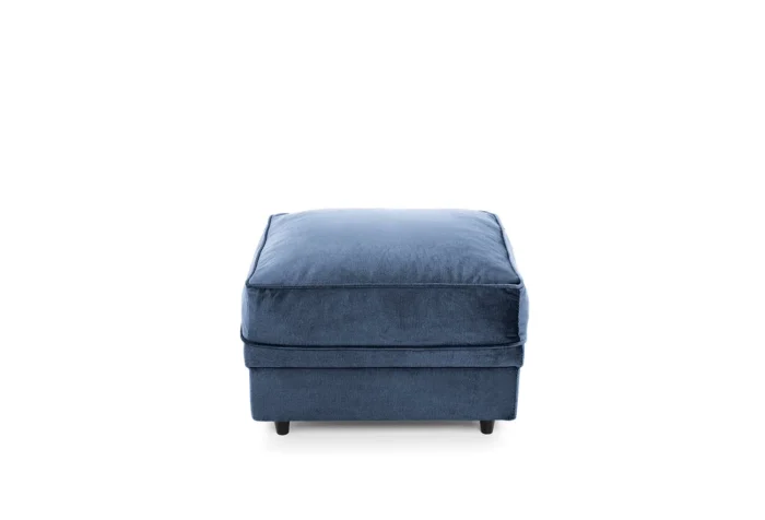 Chicago Footstool | Dark Blue