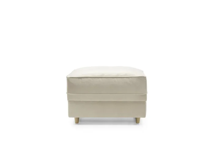 Chicago Footstool | Cream