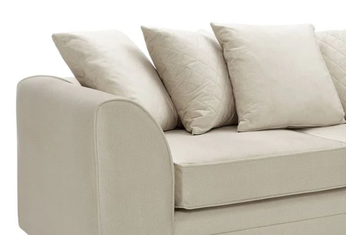 Chicago 3 Seater Sofa | Cream - Image 2