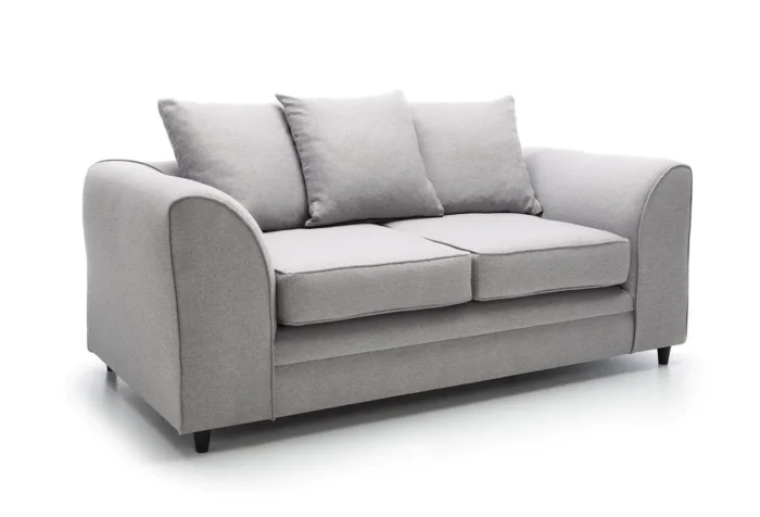 Darcy 2 Seater Sofa | Light Grey - Image 7